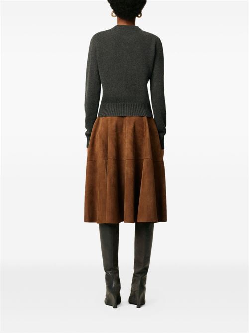 Cardigan con ricamo AMI PARIS | FKC364005020